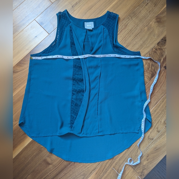 Anthropologie Maeve lace panel tank top size 8 EUC - Picture 2 of 8